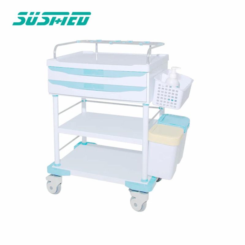 Medical Trolley Hospital Dressing Clinical Procedure Trolley for Patient