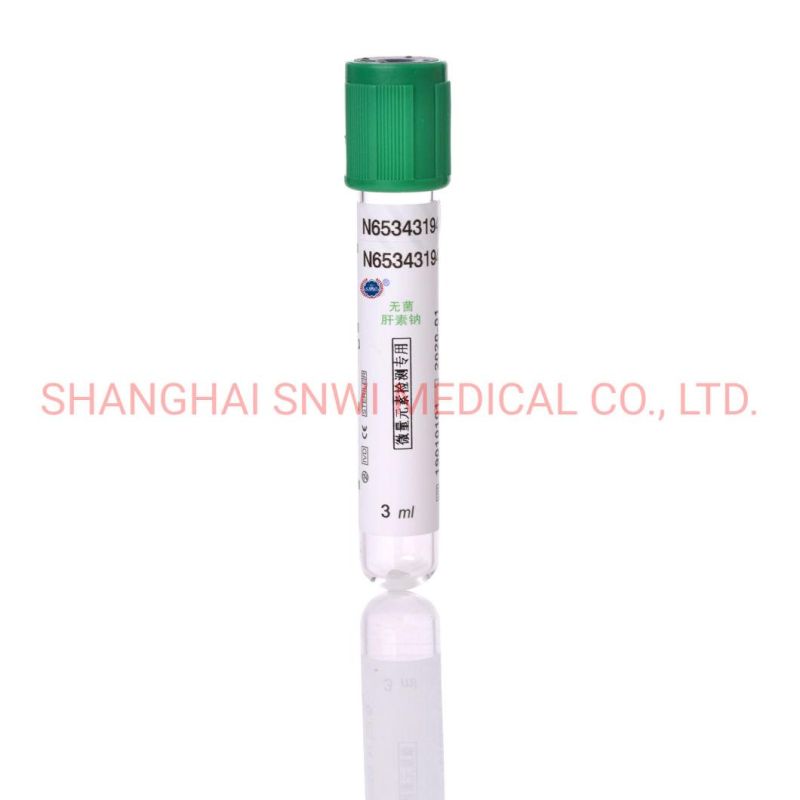 Medical Disposable Vacuum Blood Collection Tube