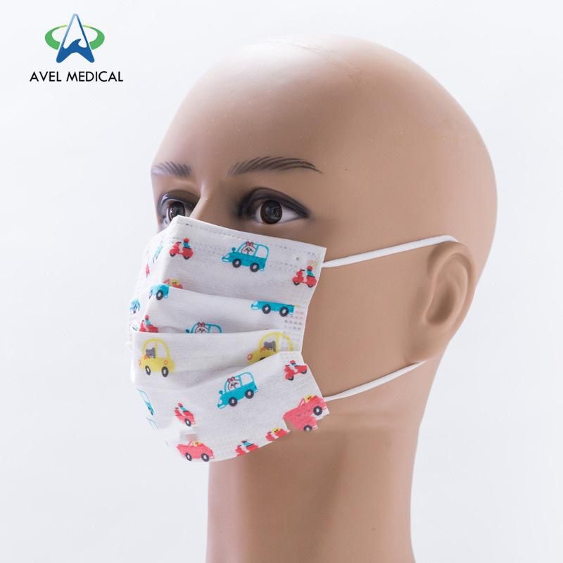 3 Ply Facial Face Protection Dust Disposable Breathable Earloop Face Mask