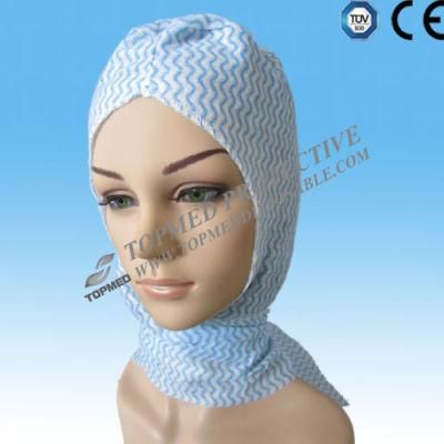 Nonwoven Spunlace Head Cover, Spunlace Doctor Head Cover for Muslem