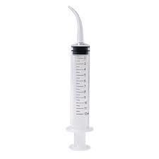 Disposable Medical Instrument Ring Type Transparent 100ml PP Irrigation Syringe with Catheter Tip