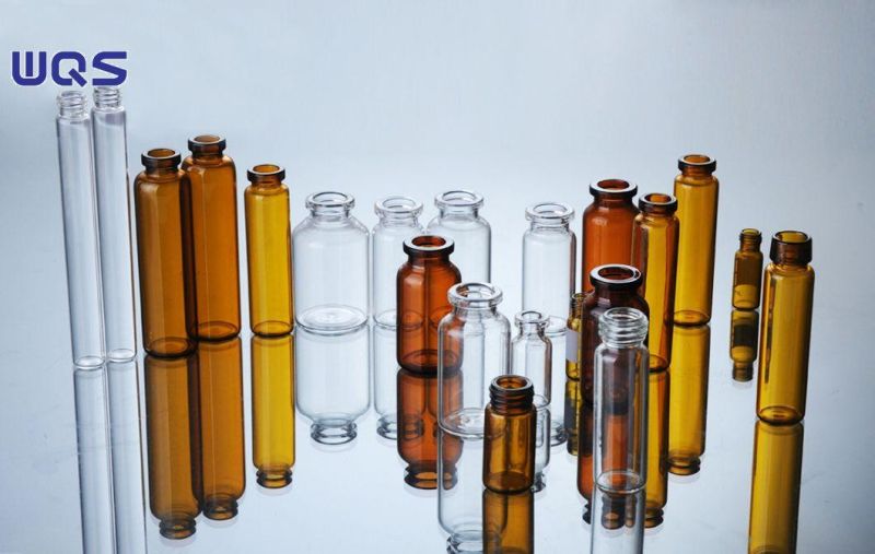 Vaccine Medical Tubular Glass Vial Clear/Amber