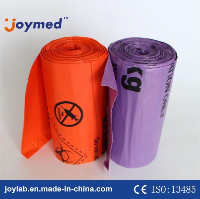 Medical Disposable Biohazard Waste Plastic Bags