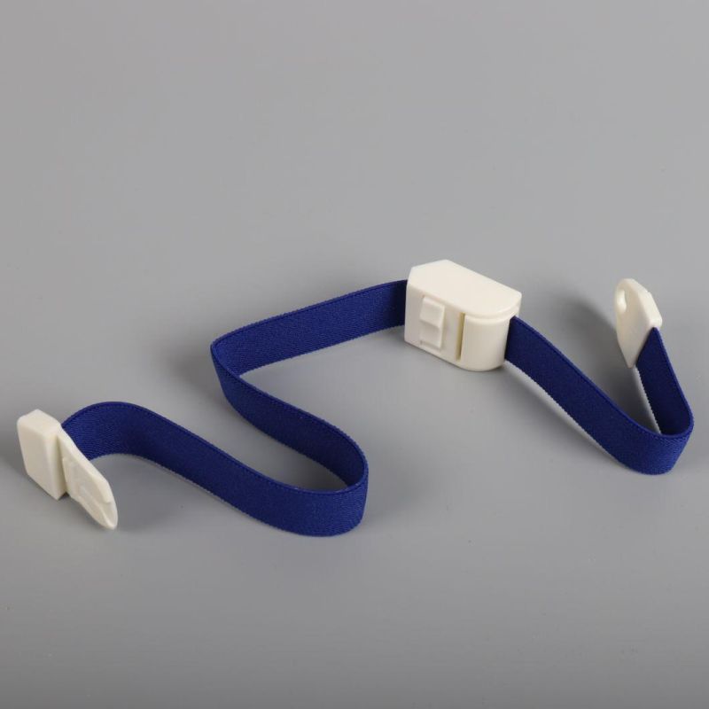 45*2.5cm Medical Latex Free Plastic Strong Buckle Belt for First Aid Injection Elastic Buckle Tourniquet