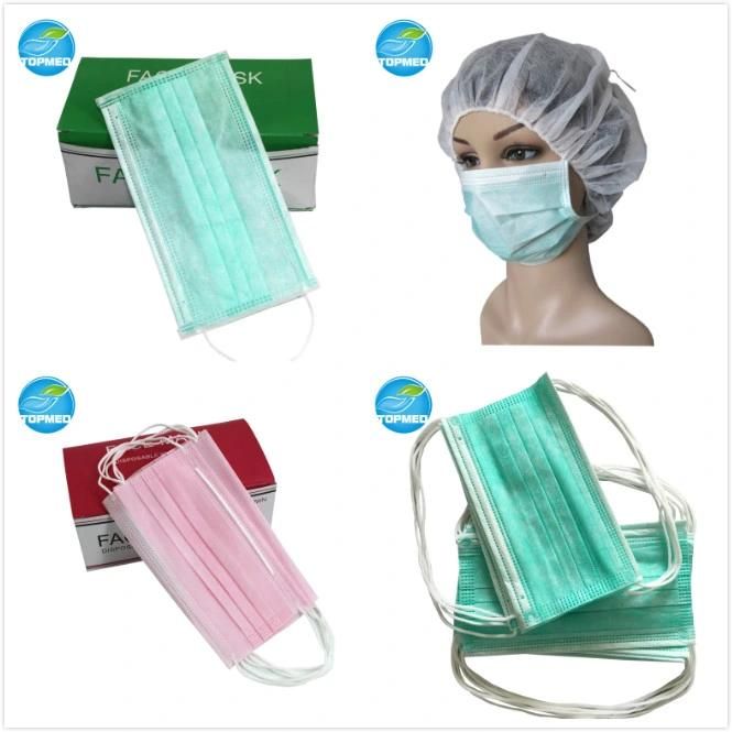 Professional Manufacturer of Face Mask, Nonwoven 3ply Face Mask