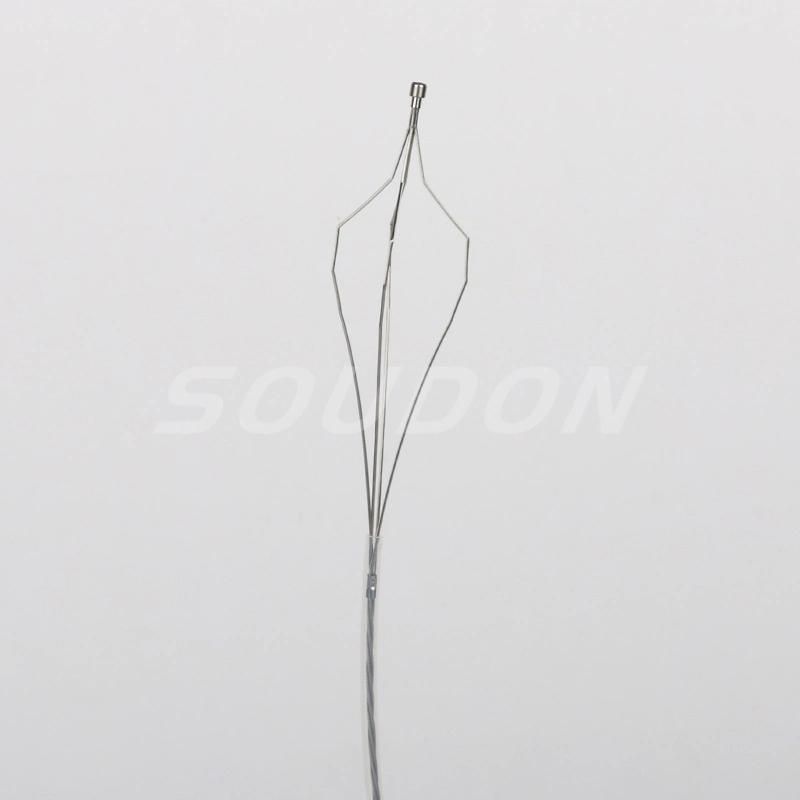 Wholesale Endoscopic Instrument Disposable Endoscopy Stone Extraction Basket Diamond Shape Customized Accepted