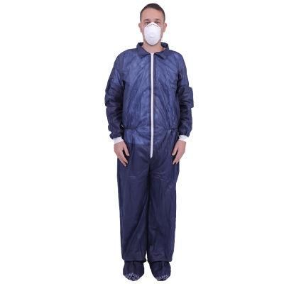 Medical Disposable Supplies Wear Uniforms Coveralls Protective Clothing Coverall with Shoe Cover