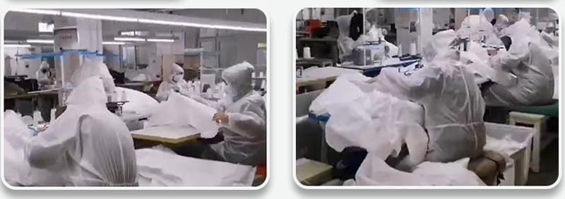 Disposable Single-Use Clothing Non-Woven Coverall