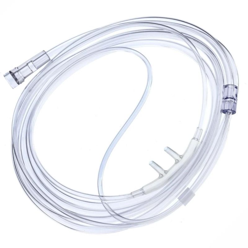 Disposable Medical PVC Material Nasal Oxygen Cannula