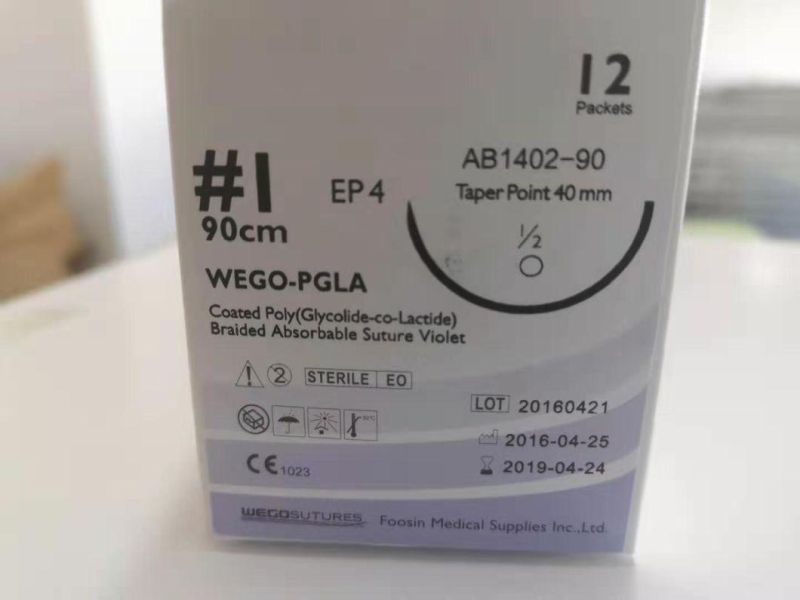 Pgla Suture with Needle