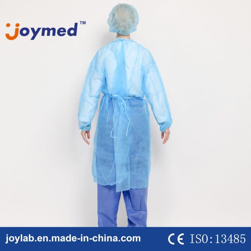 PP+PE Material Medical Isolation Gowns