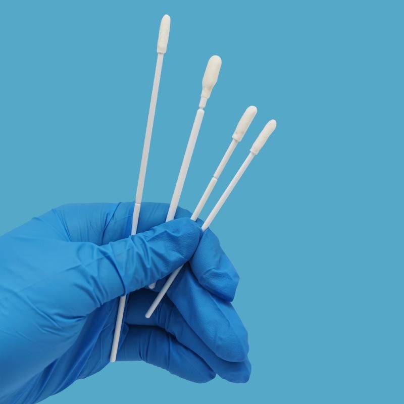 Disposable Nasopharyngeal Nasal Foam Swab Specimen Collection Sponge Swab Universal Sampling Swab