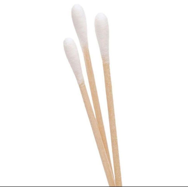 Professional Hospital Use Medical Grade Tipped Applicator Wooden Applicator Sticks