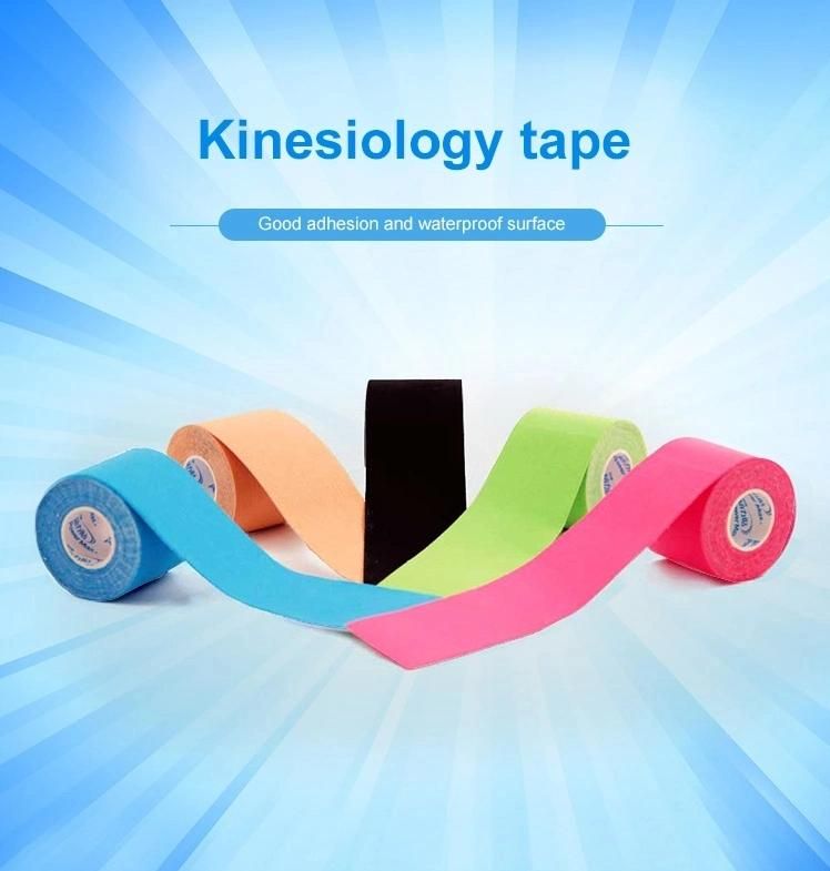 Made in China Waterproof Medical Disposable Comfortable and Breathable Kinesiology Tape (K-Tape)