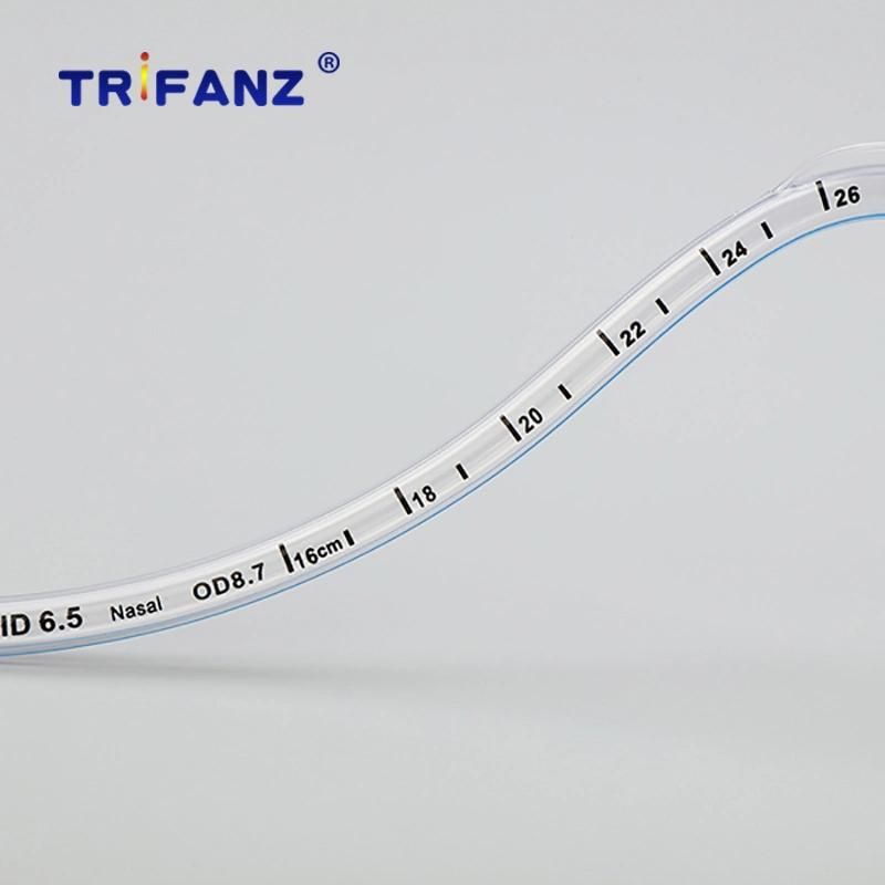 High Quality Disposable Nasal Performed Endotracheal Tubes with Cuff