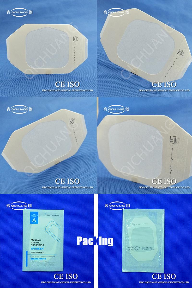 Wound Dressing Transparent PU Film with Foam