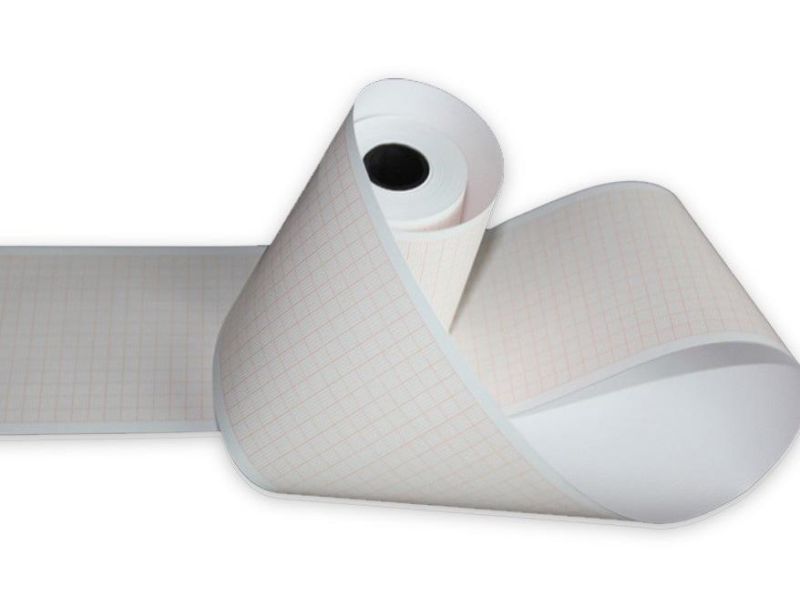 ECG Paper50mm*20m/30m, ECG Machine Special Recording Paper, ECG Monitor Printing Paper EKG Paper