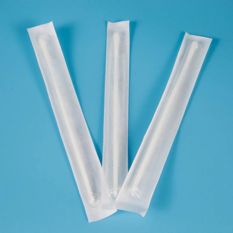 Disposable Flocked Np Collection Sampler Nasal/Throat Swab