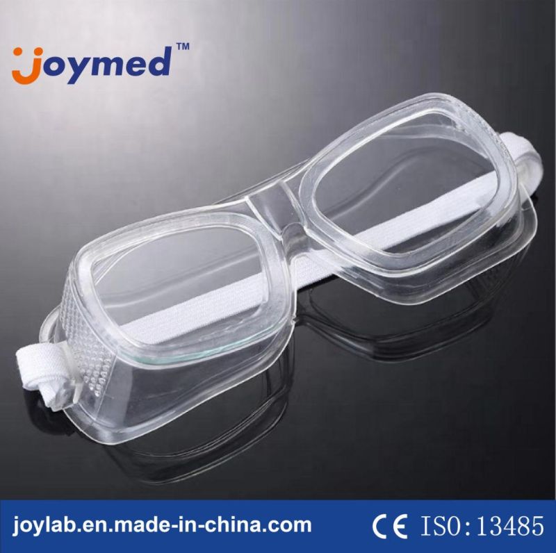 Hot-Selling Medical Protective Eye Glasses Anti Saliva Fog Safety Glasses Goggles for Chemical and Hospital