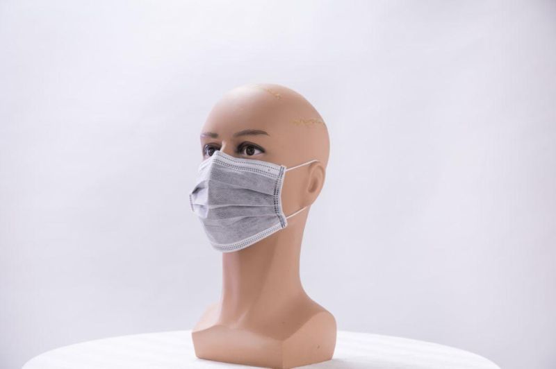 Face Mask 3 Ply Protective Disposable Non-Medical Mask with Melt Blown Civil Mask