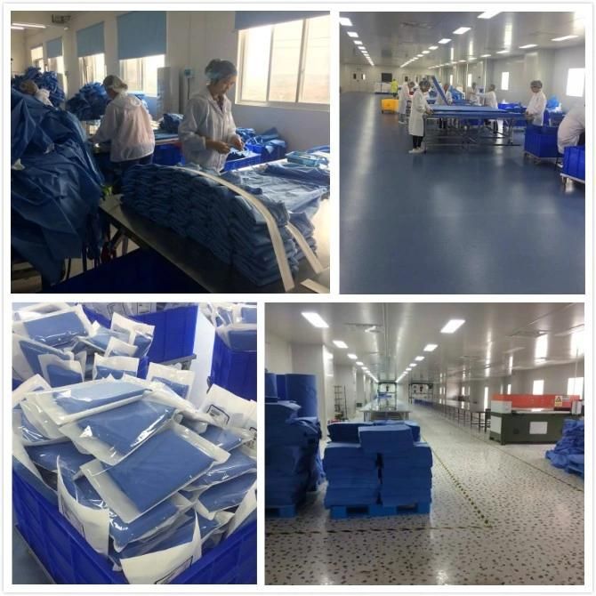 Good Quality CE & ISO13485 Certificated OEM Medical Disposable Non-Woven Surgical Drape Eye Drape