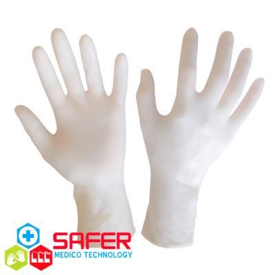 Latex Examination Glove with Powder Free From Malaysia 240mm Length