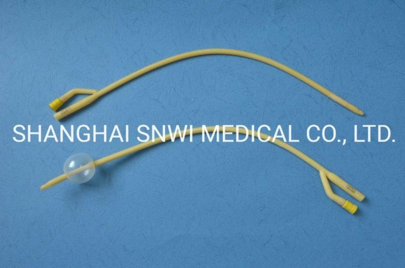 Disposable Medical Supply Latex Foley Catheter/Urinary Catheter/ Indwelling Catheter/ Balloon Catheter