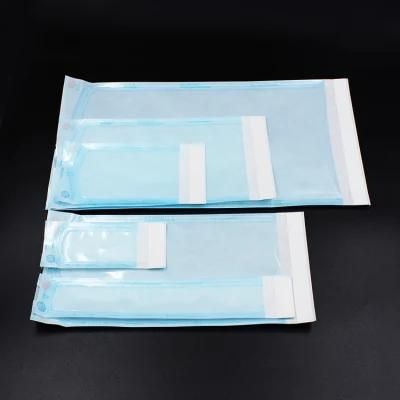 Medical Supply Self-Sealing Flat Pouch Hospital Surgical Eto Dental Sterilization Pouch