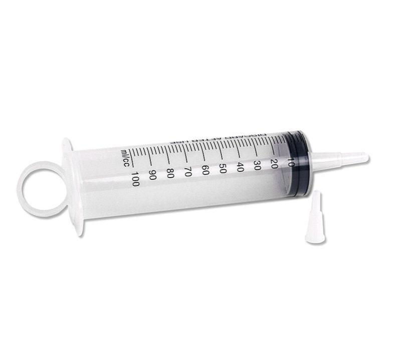 High Quality Sterile Irrigation Detal Plastic Syringe Curved Tip or Catheter Tip 12ml