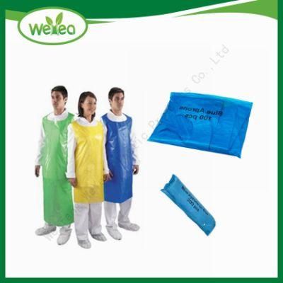 Waterproof 100% Virgin Material PE Aprons - 8 Micron