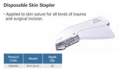 Disposable Skin Stapler and Remover for Wound Suture