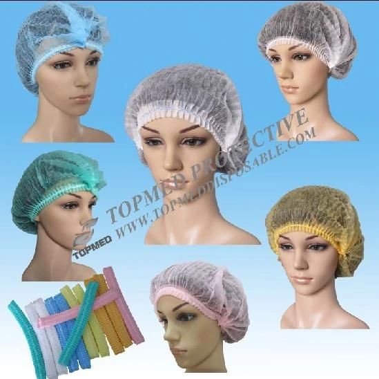 Nonwoven Doctor Cap with Ties, SMS Doctor Cap Machine Made