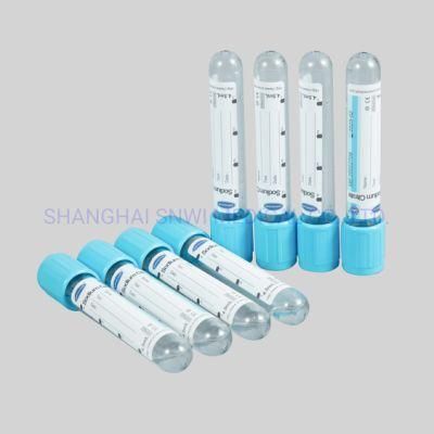 CE&ISO Certificate Medical Disposable PT Blood Collection Tube Add 3.2% Sodium Citrate