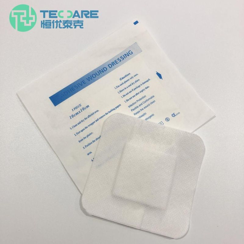 Medical Disposable Surgical Self-Adhesive Waterproof Sterile Wound Dressing with Suction Pad