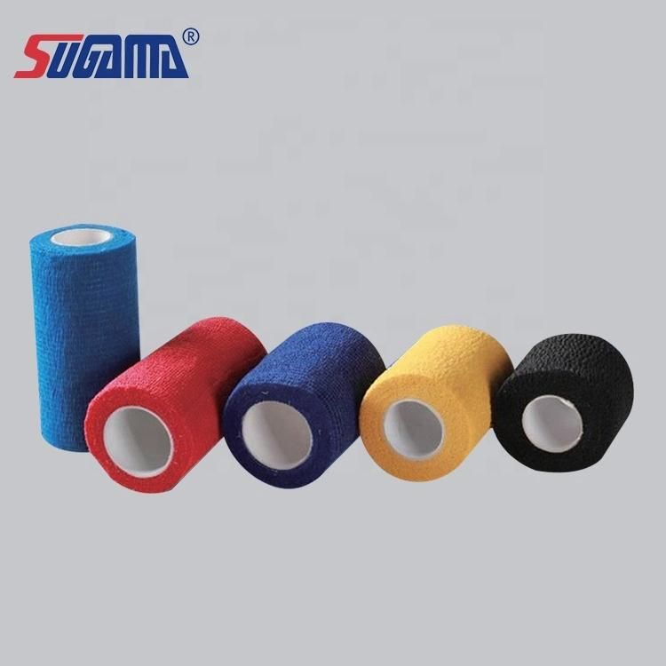 Non Woven Adhesive Elastic Bandage with ISO FDA Ce Approved