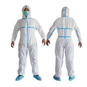 High Quality Disposable Sterile Coverall Protective Clothing