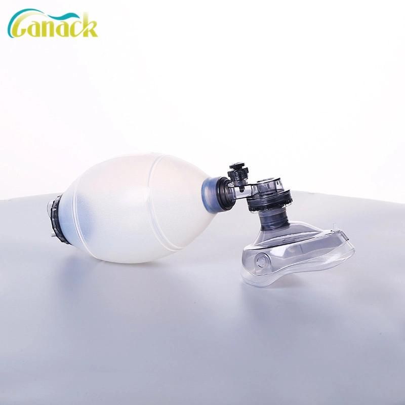 High Quality FDA Silicone Manual Resuscitator / Ambu Bag Manufacturer