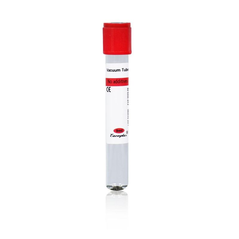 Siny Red Top Tubes Blood Sample Collection Tubes with Red Top 10ml with CE