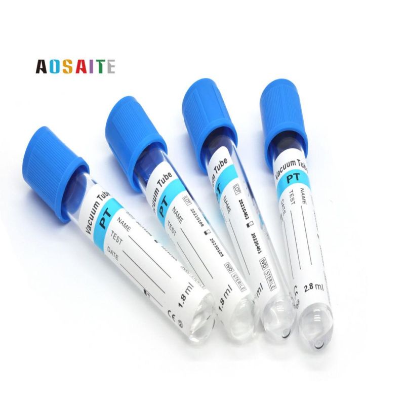 Blue Top PT Tube Blood Collection Tube