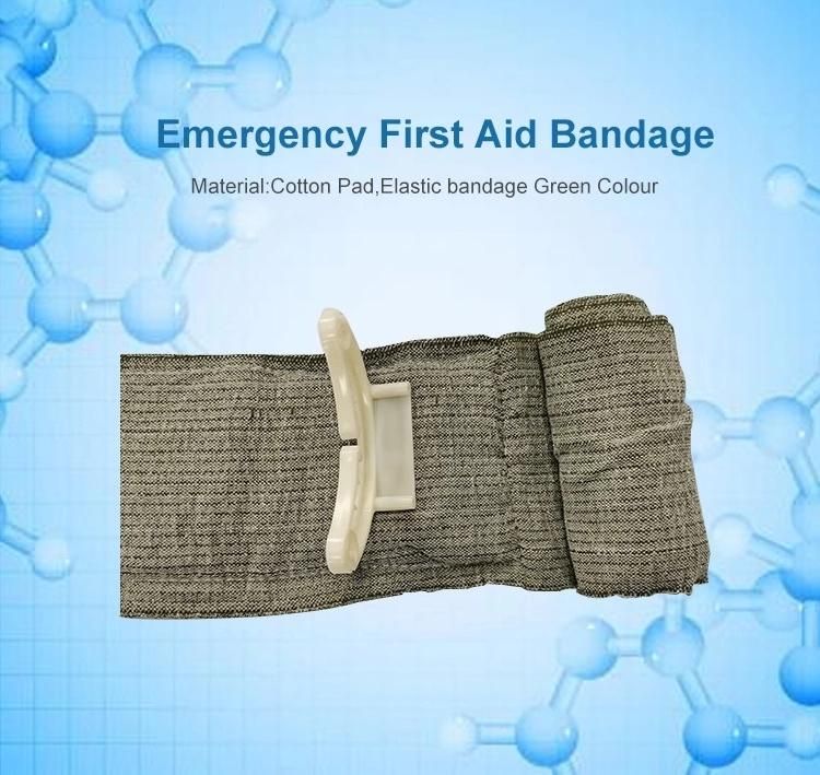 Saferlife First Aid Emergency Bandage Compact One Hand Self Rescue Bandages 10cm X 4m