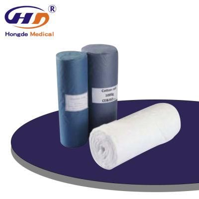 HD814 Medical Cotton Roll Absorbent Cotton Wool for Hospital