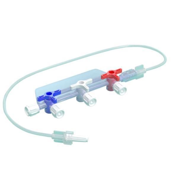 Transparent/Blue/Red Pressure Extension Long/Short Tube for IBP Transducers