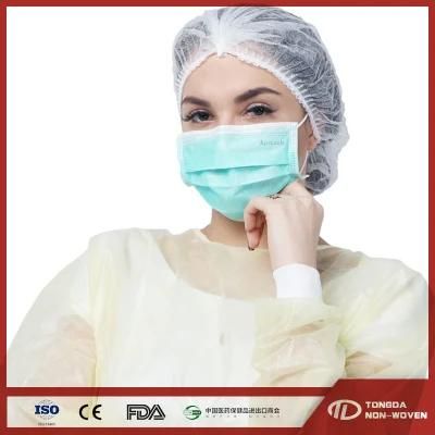 En14683 Disposable Non-Woven Surgical Face Mask for Hospital