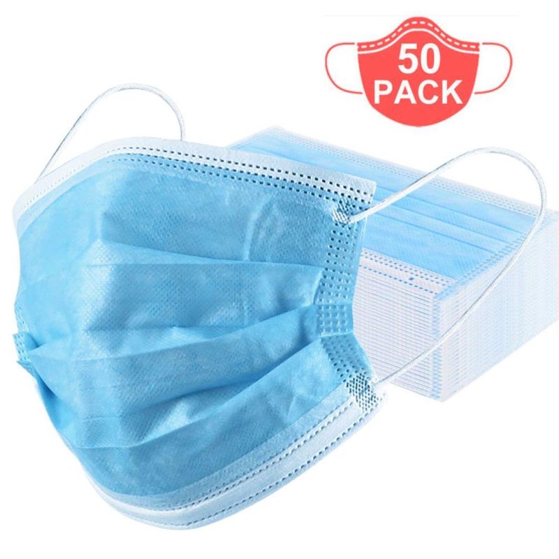 Disposable 3ply Face Mask with Earloop with Disposable Antivirus Face Mask