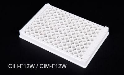 0.1ml Plate Skirt 96 Well PCR for Multi-Channel Pipetting Laboratoy