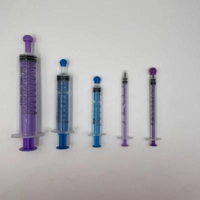 Medical Single Use Enteral Feeding Flat Top Piston Syringe