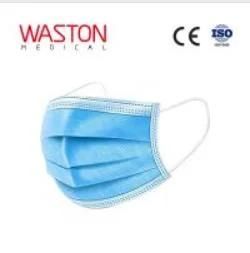 Disposable Protective Face Mask, 3 Ply Non-Woven Non-Sterile Disposable Medical Face Masks