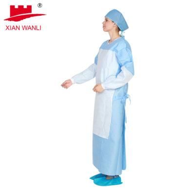 ISO 13485 Approved High Quality Hospital Use Sterilization Pouch Packing Disposable Medical Surgical Gowns