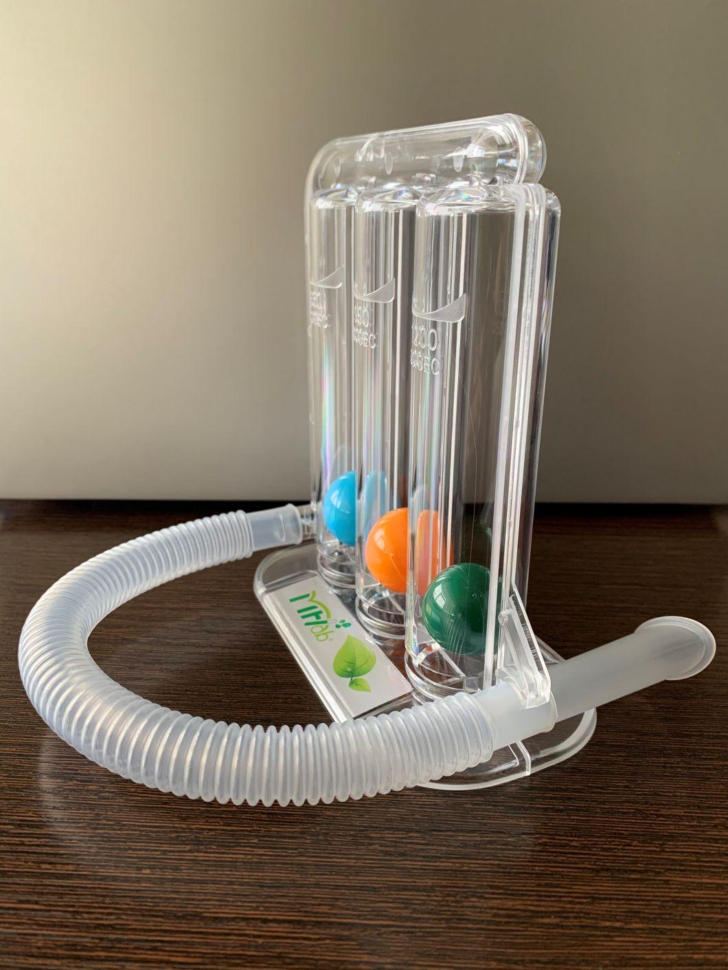 Medical Use Three Balls Spirometer for Testing Lung Function