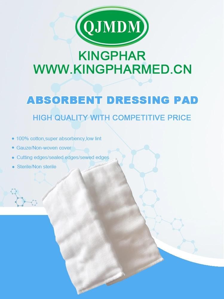 Factory Custom Wholesale Medical Cotton Absorbent Dressing Pad